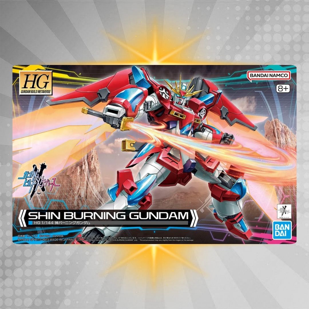 Bandai HGGBM 1/144 Shin Burning Gundam Model Kit
