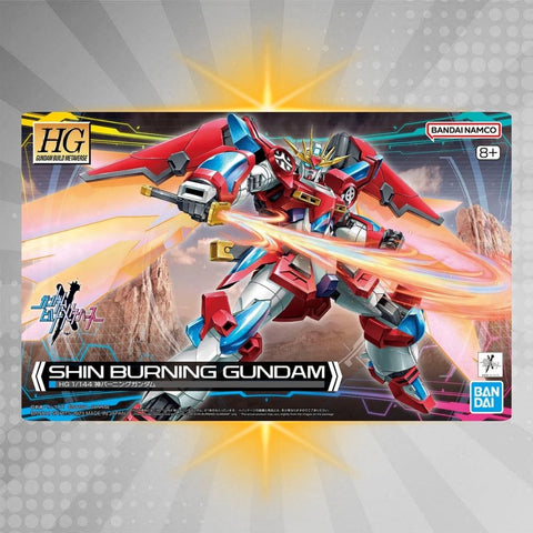 Bandai HGGBM 1/144 Shin Burning Gundam Model Kit