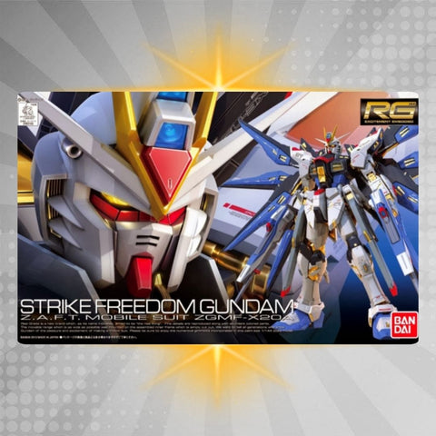 Bandai RG 1/144 ZGMF-X20A Strike Freedom Gundam Model Kit