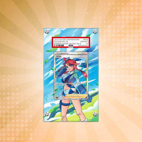 [PSA] Skyla 072/072 Pokémon Extended Artwork Protective Card Display Case