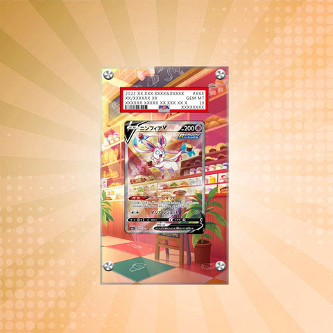[PSA] Sylveon V 184/203 Pokémon Extended Artwork Protective Card Display Case
