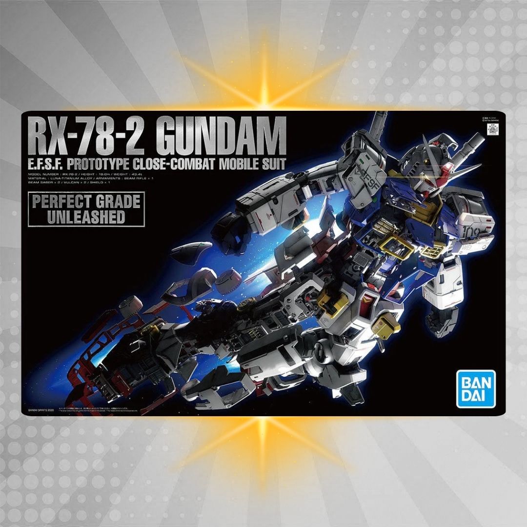 Bandai PG 1/60 Unleashed RX-78-2 Gundam Model Kit
