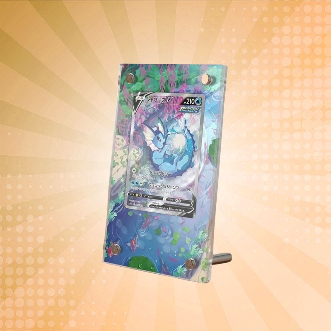 [Non-PSA] Vaporeon V SWSH181 Pokémon Extended Artwork Protective Card Display Case
