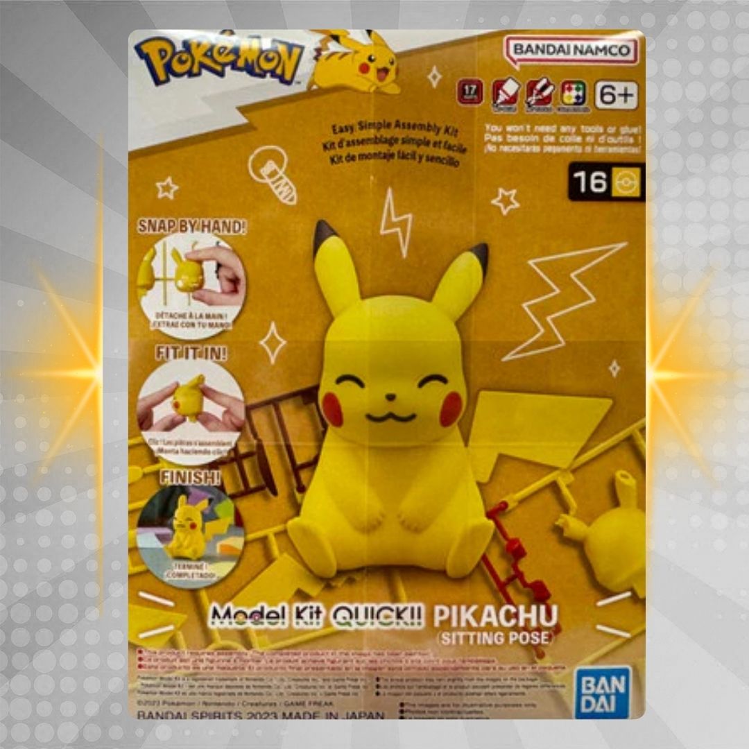 Bandai Pokémon Pikachu (Sitting Pose) Model Kit
