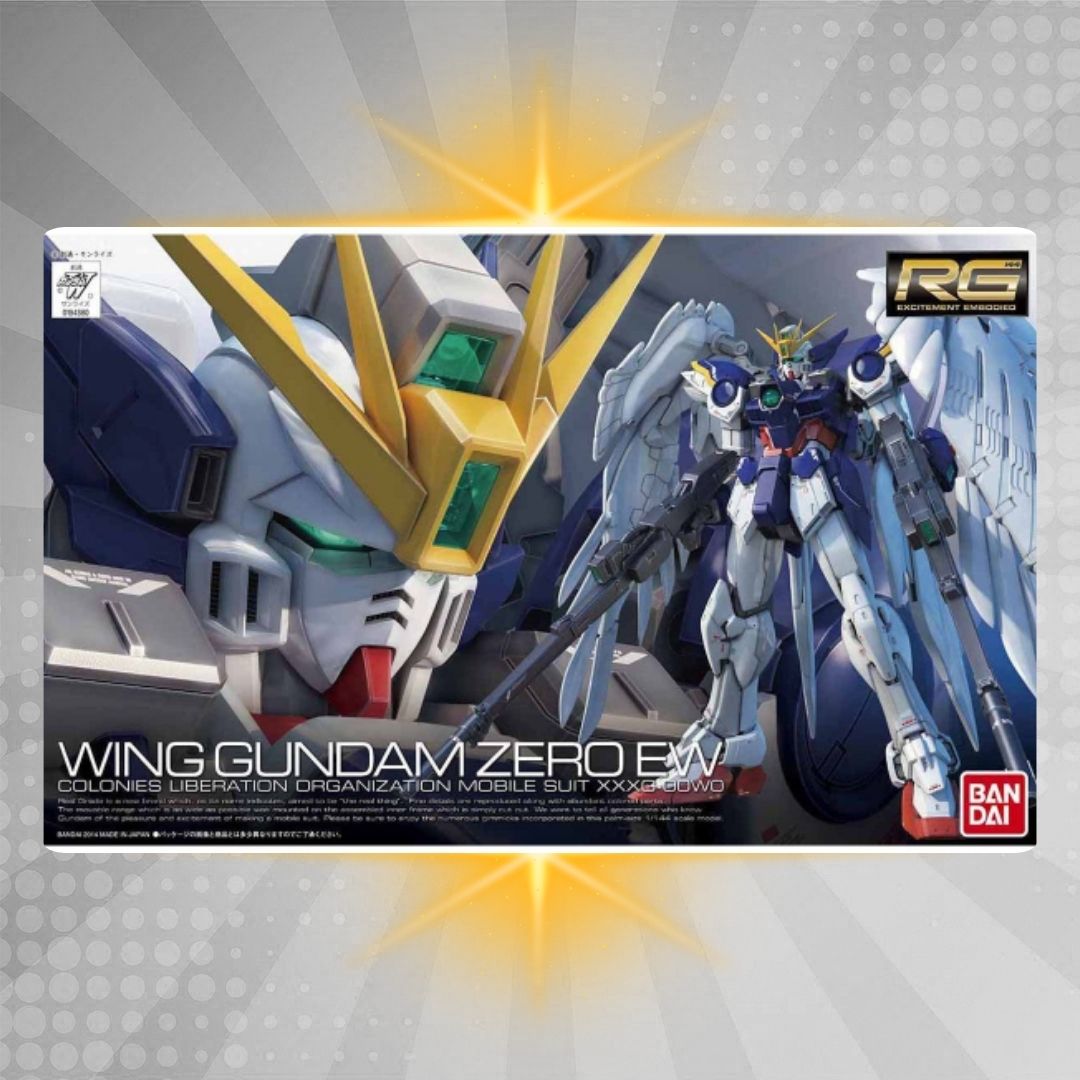 Bandai RG 1/144 XXXG-00W0 Wing Gundam Zero EW Model Kit